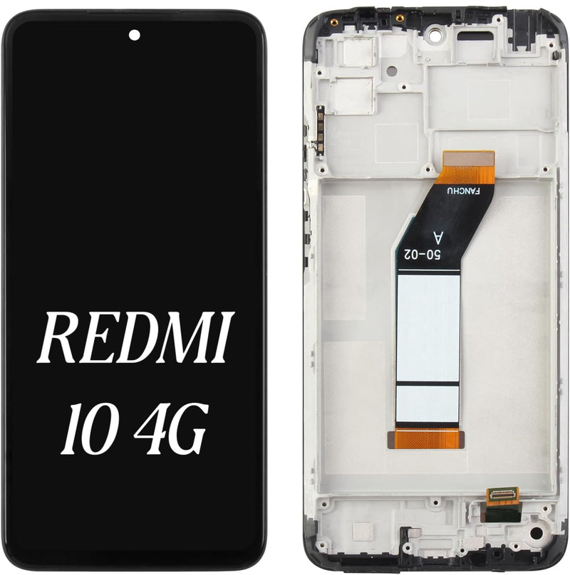Xiaomi Redmi 10 4G Display (mit Rahmen) Schwarz