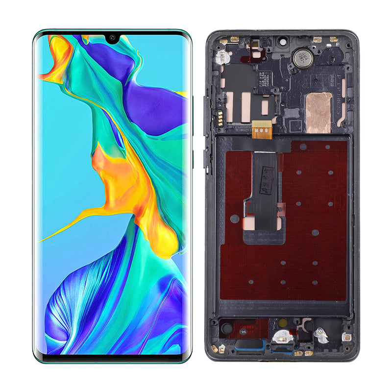 Huawei P30 Pro original Display Schwarz (mit Rahmen)