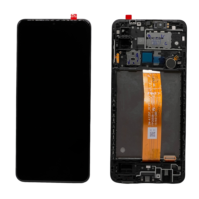 Samsung Galaxy A12 (A125F)Display Schwarz Original Refurbished